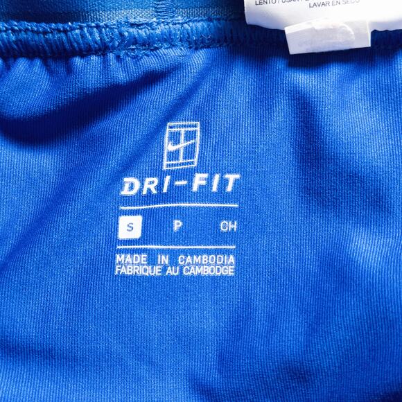 Nike Dri-Fit Tennis Skirt Blue Stretch Size Small Athleisure Tennis - Picture 4 of 6